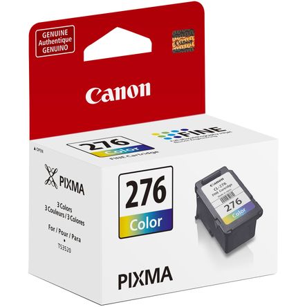 Cartucho de Tinta a Color Canon Cl 276 para Impresoras Pixma Ts3520 y Tr4720