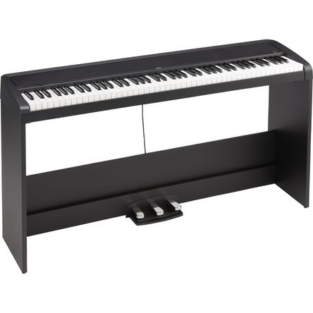 Piano Digital Korg B2Spbk de 88 Teclas con Soporte y Sistema de Tres Pedales Negro Piano Digital Korg B2Spbk de 88 Teclas con Soporte y Sistema de Tres Pedales Negro