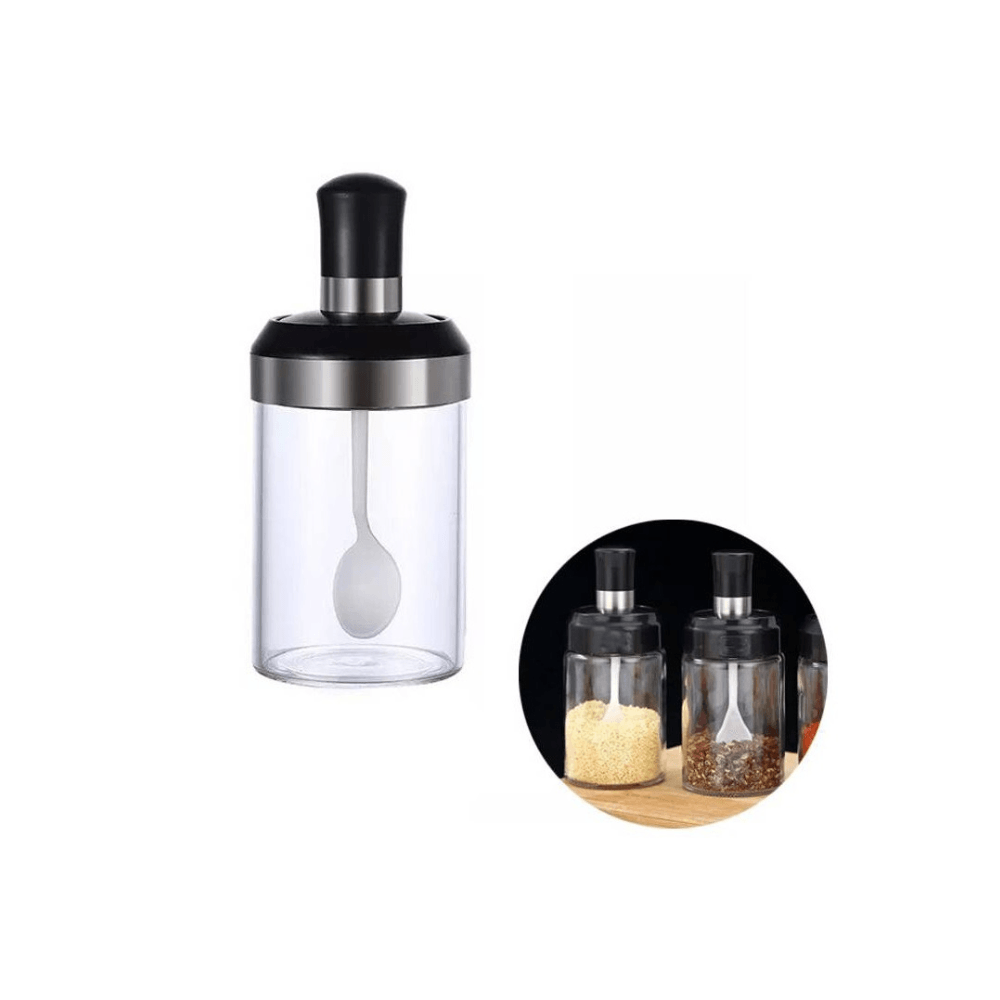 Frasco Condimentero con Cucharita