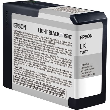 Cartucho de Tinta Epson Ultrachrome K3 Light Black 80 Ml