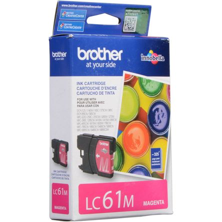 Cartucho de Tinta Magenta Brother Lc61M Innobella de Rendimiento Estándar