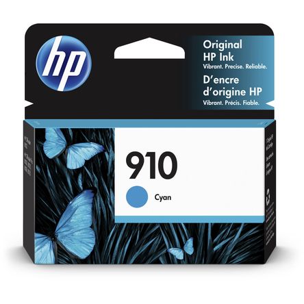 Cartucho de Tinta Cian de Capacidad Estándar Hp 910