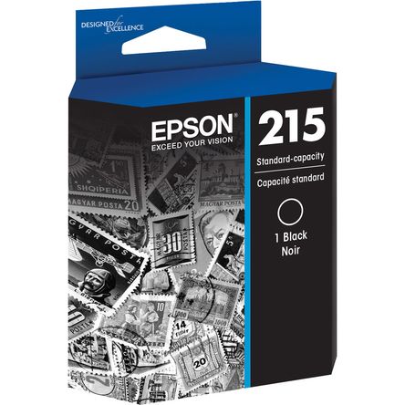 Cartucho de Tinta Epson T215 Durabrite Ultra Negro de Capacidad Estándar