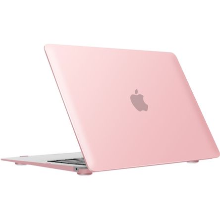 Funda Ibenzer Neon Party para Macbook Air 13 2018 Cuarzo Rosa