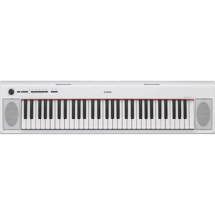Teclado Portátil Yamaha Np 12 Piaggero Estilo Piano Blanco
