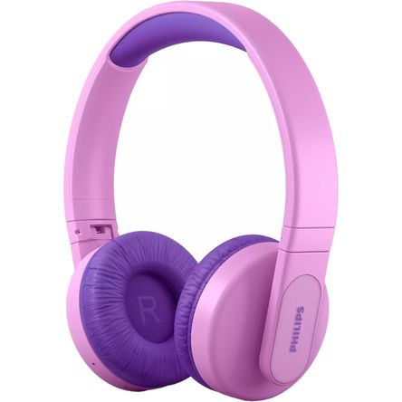 Audífonos Inalámbricos On Ear Philips Kids Rosa