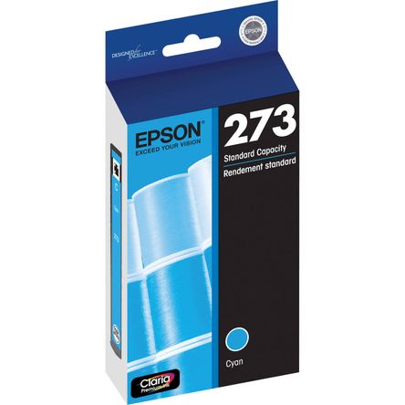 Cartucho de Tinta Cian de Capacidad Estándar Epson Claria Premium 273