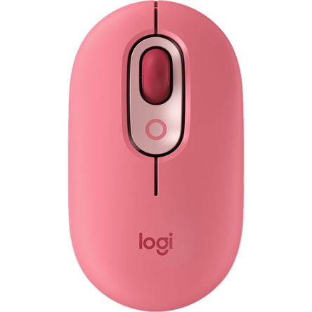 Mouse Inalámbrico Bluetooth Logitech Pop Silent Heartbreaker Rose