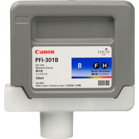 Cartucho de Tinta Azul Canon Pfi 301B 330Ml