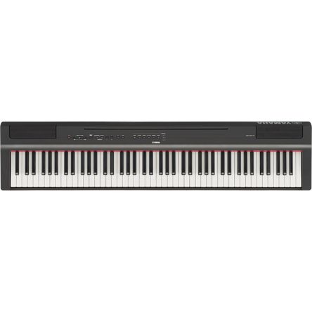 Piano Digital Yamaha P 125A de 88 Teclas Negro