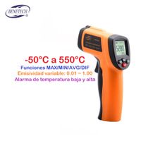 Pirómetro Termómetro Infrarrojo Profesional GM550E - BENETECH