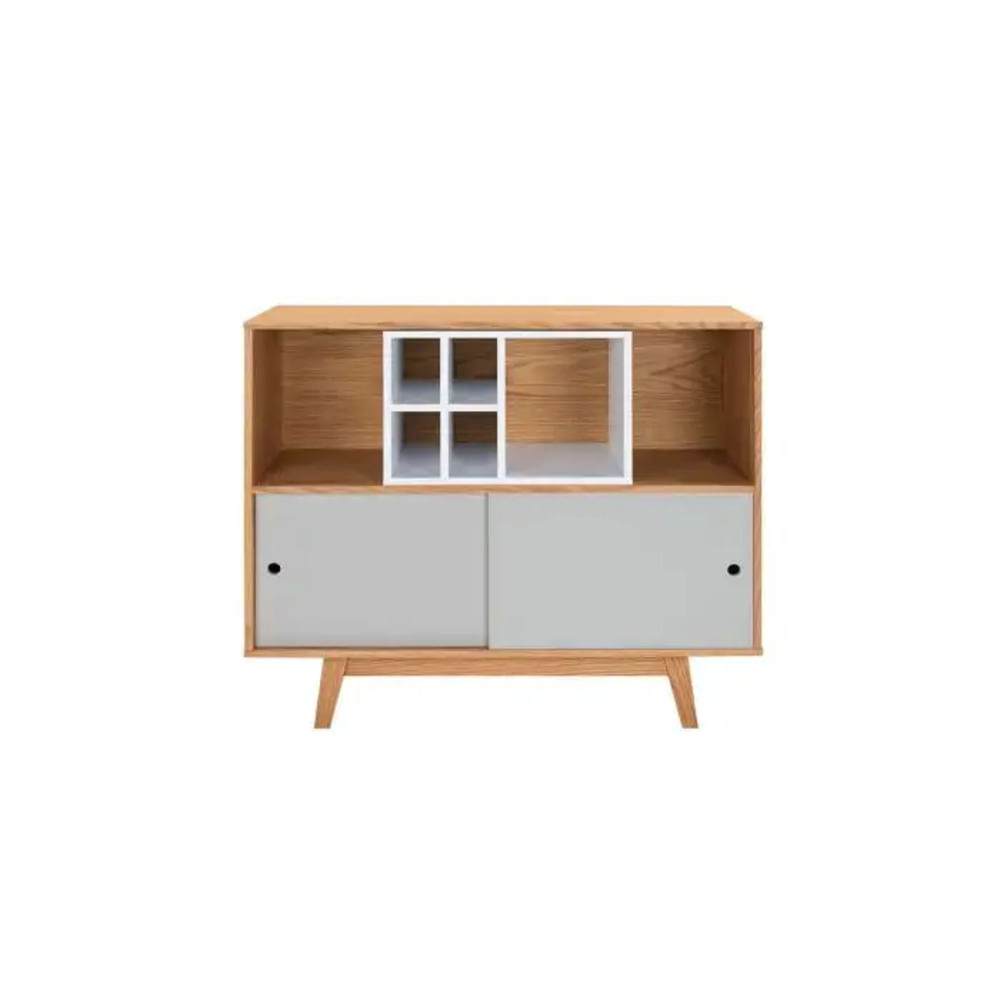Mueble/Bar Moderno 2 puertas Arom color Blanco/Duna TU MESITA