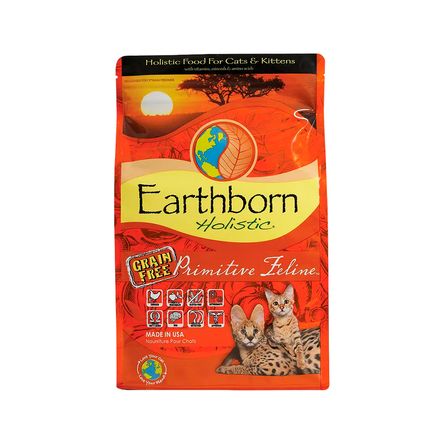 Comida para Gatos Earthborn Holistic Libre de Granos Felino Primitivo 6.3kg