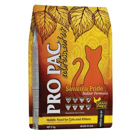 Comida sin Granos para Gatos Pro Pac Savanna Pride 6kg