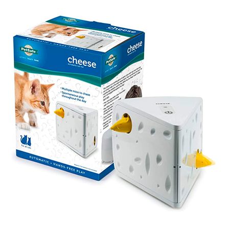 Juguete en Forma de Queso Para Gato PetSafe Cheese Toy PETSAFE