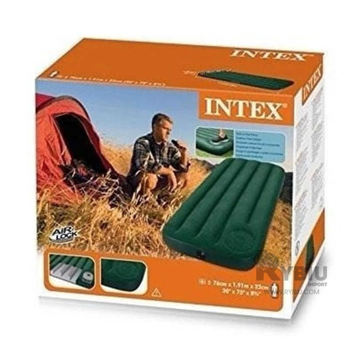 Resistente Colchon Twin de 1 Plaza Color Verde