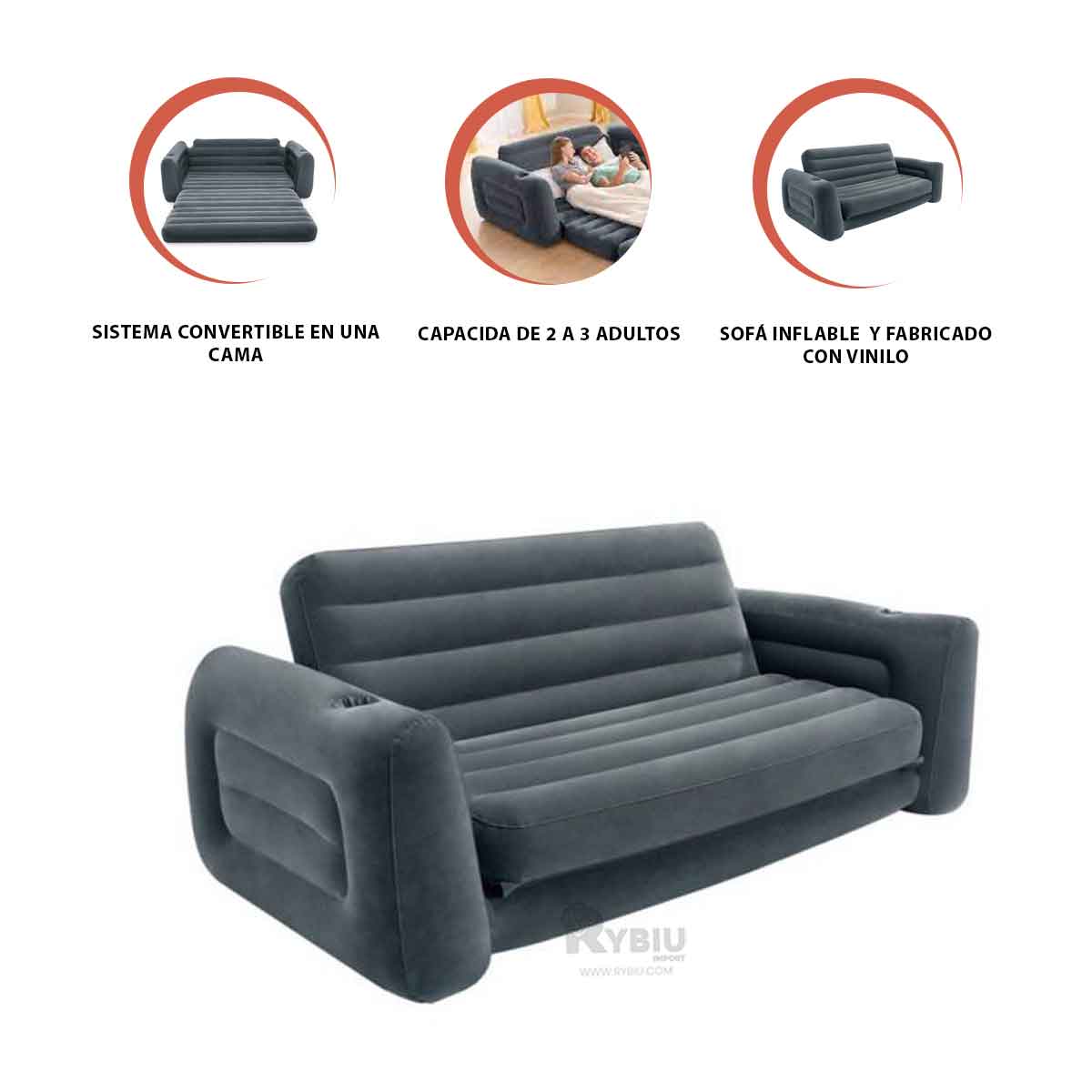 Sofa Cama Inflable de Buena Calidad