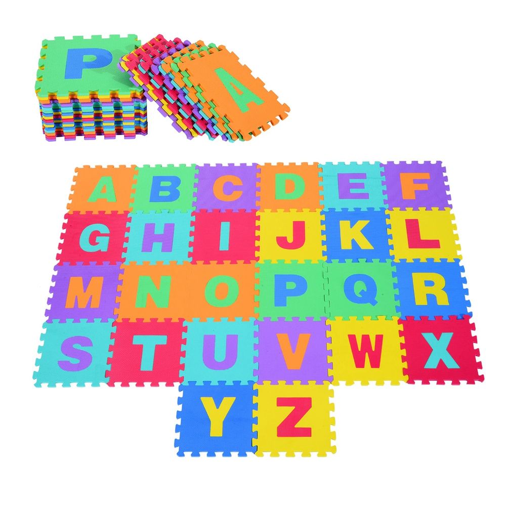 Piso- puzzle de goma eva 10 piezas, números, Infanti - INFANTI