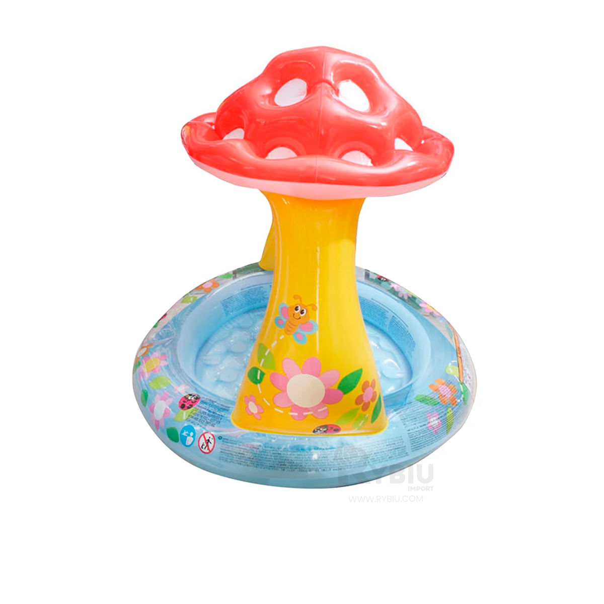 Juguete Inflable Honguito Infantil con Parasol