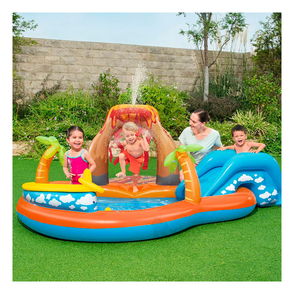 Divertido Centro de Juego Inflable para Verano