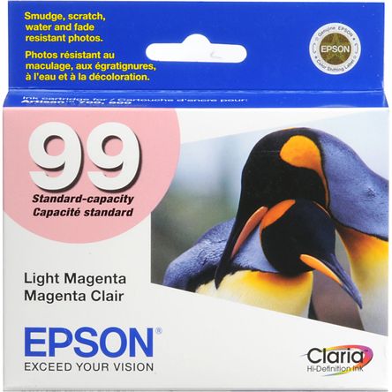 Cartucho de Tinta Epson 99 Light Magenta Cartucho de Tinta Epson 99 Light Magenta