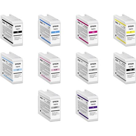 Bundle de Cartuchos de Tinta Epson T46Y Ultrachrome Pro10 Bundle de Cartuchos de Tinta Epson T46Y Ultrachrome Pro10