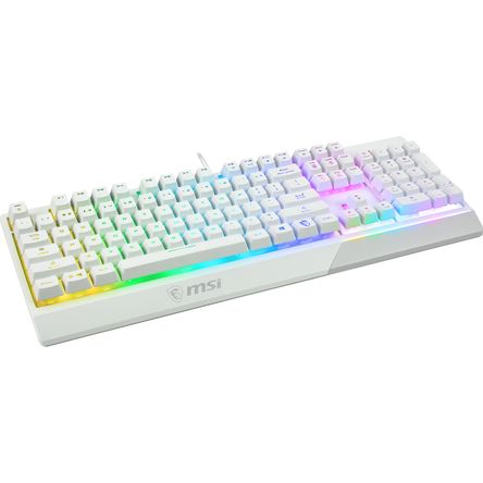 Teclado para Juegos Msi Vigor Gk30 Blanco