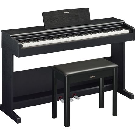 Piano Digital de Consola Yamaha Arius Ydp 105 de 88 Teclas con Banqueta Nogal Negro