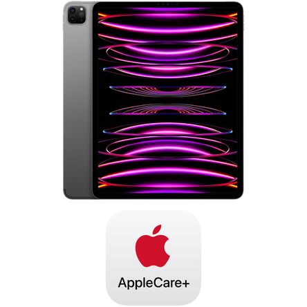 Kit de Protección Applecare+ y Ipad Pro de Apple de 12.9 Chip M2 Late 2022 1Tb Wi Fi + 5G Lte