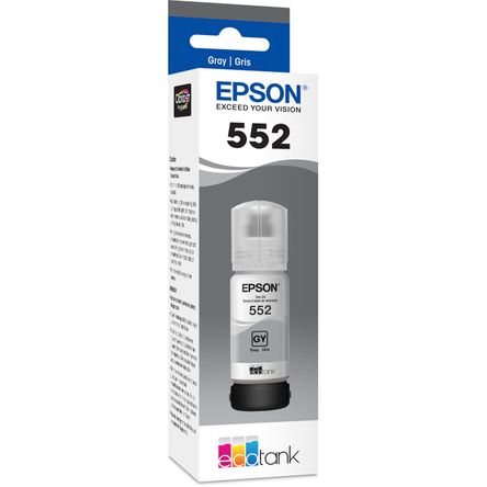 Tinta Epson Claria Et Premium T552 Gray 70Ml Botella de Tinta