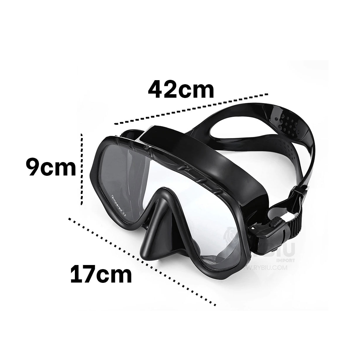 Buceo Set de Dos Piezas Verano Negro