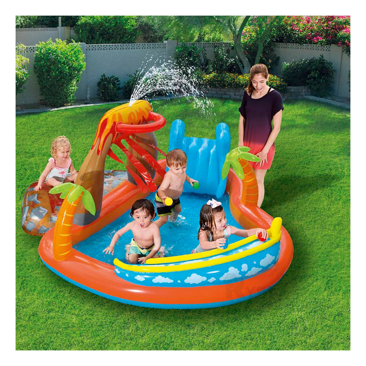 Moderno Centro de Juego de Material Resistente