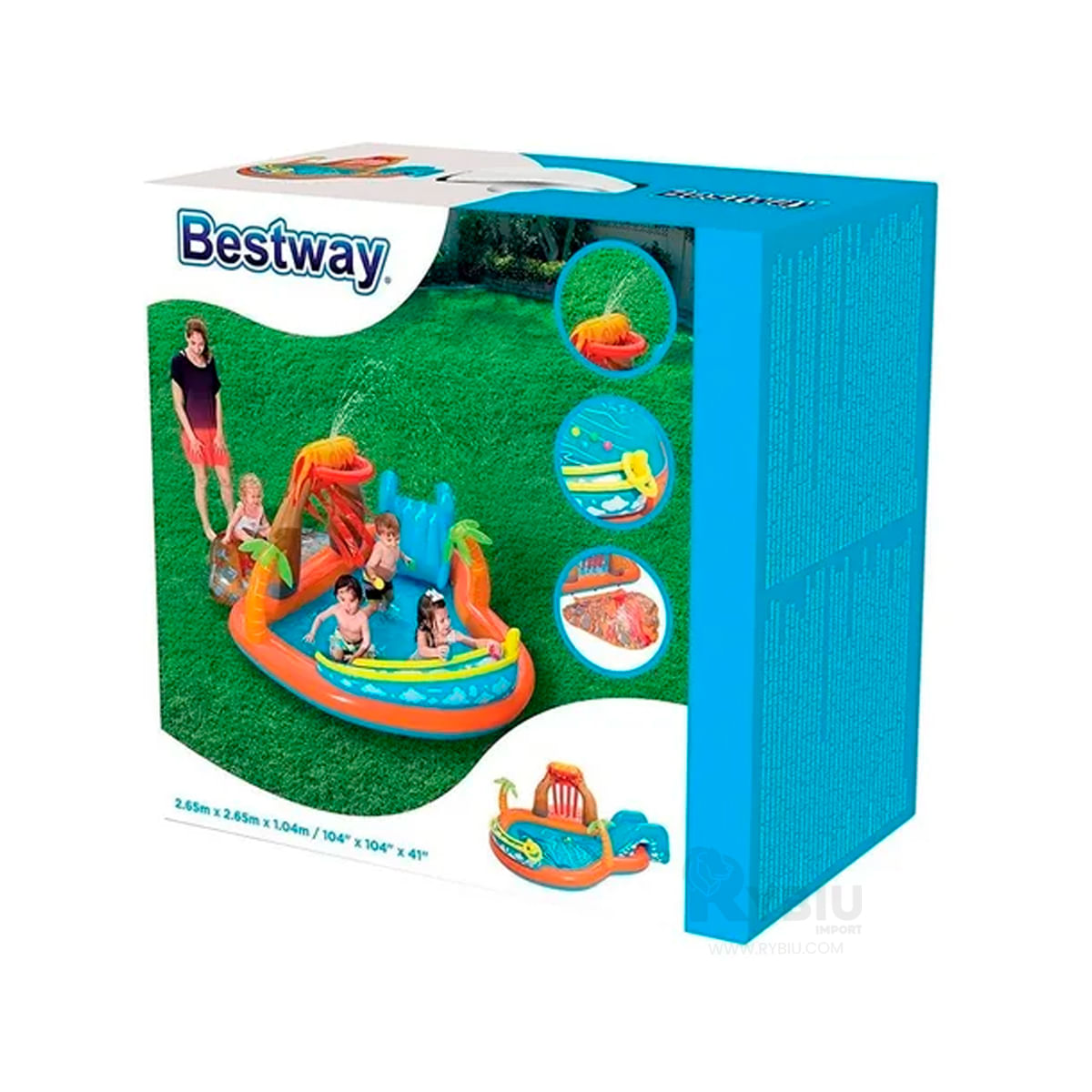 Divertido Centro de Juego con Capacidad de 208 Litros