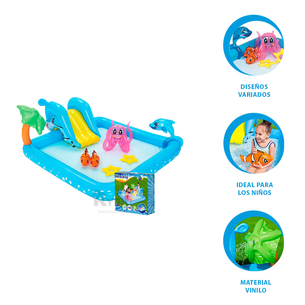 Diversion Submarina con Centro de Juego Acuario