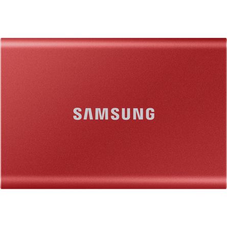 Ssd Portátil Samsung T7 de 1Tb Rojo Metálico