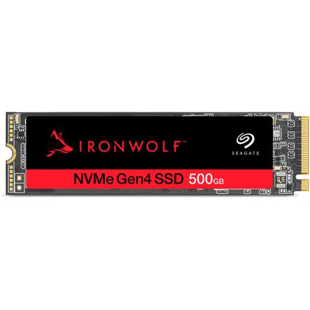 Ssd Seagate Ironwolf 525 Pcie 4.0 M.2 Nvme de 500Gb