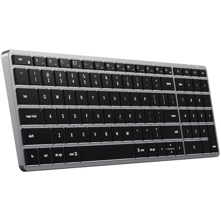 Teclado Bluetooth Retroiluminado Satechi Slim X2 Plata