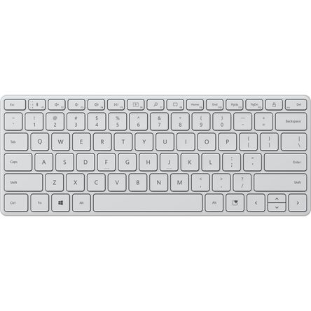 Teclado Inalámbrico Bluetooth Compacto Microsoft Designer Glacier