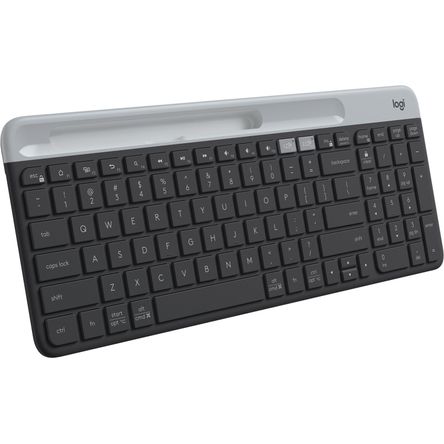 Teclado Inalámbrico Logitech K585 Slim Multi Device Gris Grafito