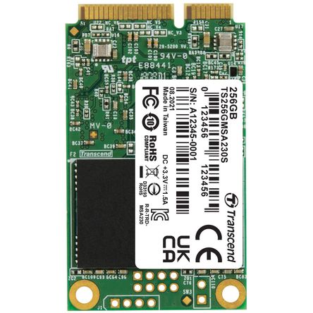 Ssd Msata Transcend 230S de 256Gb