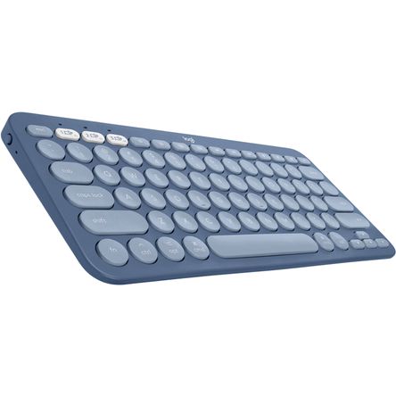 Teclado Bluetooth Logitech K380 Multi Device para Mac Arándano Azul