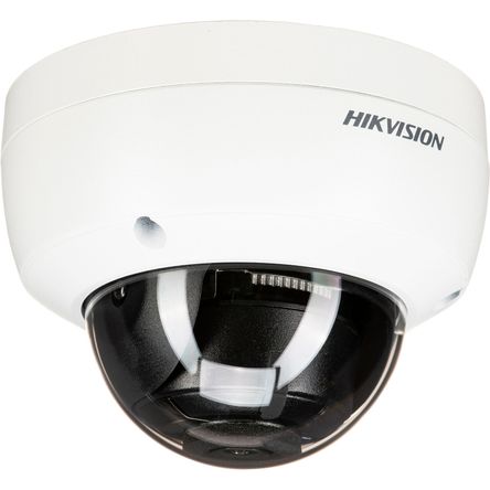 Cámara Domo de Red para Exteriores Hikvision Acusense Pci D18F4S de 8Mp con Visión Nocturna y Lente