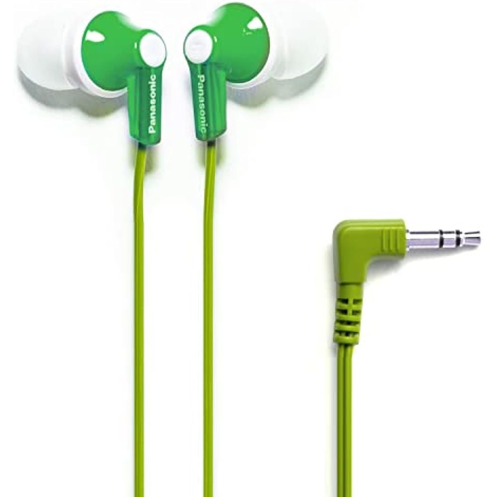 Auriculares Intrauditivos con Cable Rp-Hje120-G Panasonic Unisex en Verde Auriculares Intrauditivos con Cable Rp-Hje120-G Panasonic Unisex en Verde