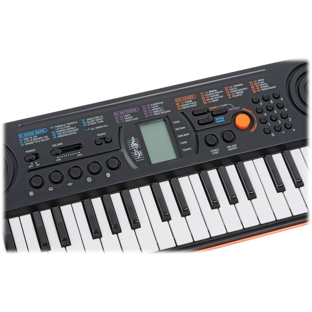 Casio Inc., Teclado portátil de 44 teclas (SA-81) : :  Instrumentos Musicais