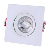 Spot Led Tramontina 3000k Cuadrado 7w Luz Cálida