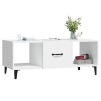 Mesa de Centro 1 puerta Paraiso color Blanco TU MESITA