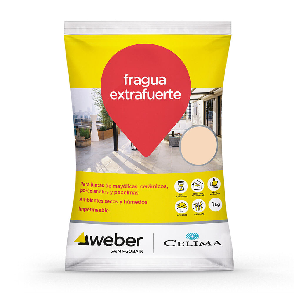 Fragua Premium Hueso 1 kg. Celima