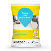 Fragua Porcelanato Blanco Humo 1 kg Celima Weber