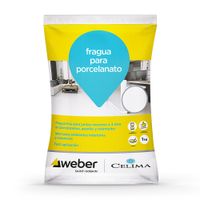Fragua Porcelanato Blanco 1 kg Celima Weber