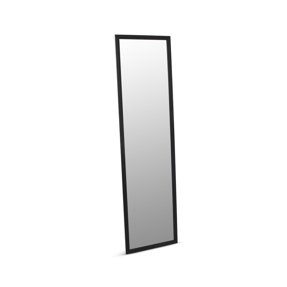 Espejo Para Puerta Negro 33,8 X 85 Cm